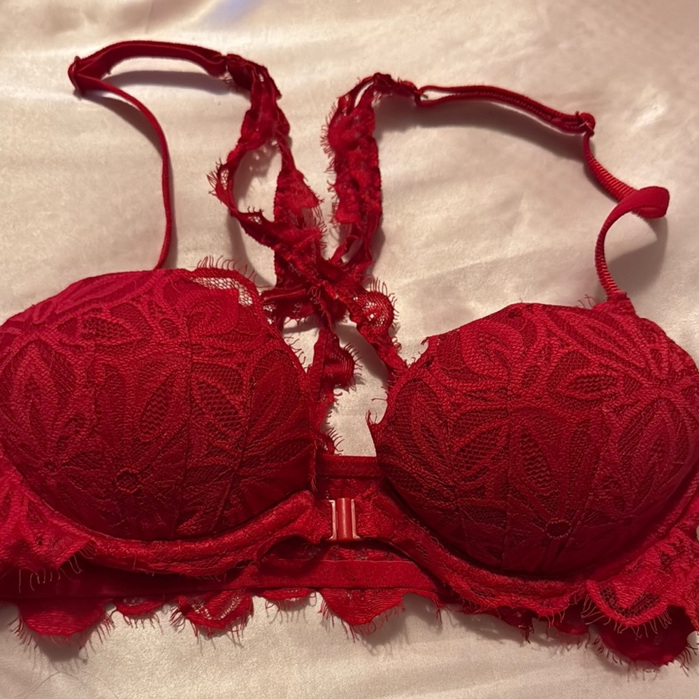 PINK Victoria's Secret Date Racerback Push-Up Bra